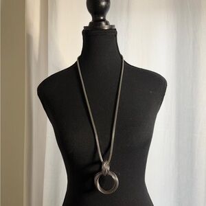Elegant Fantasy Silvery Necklace